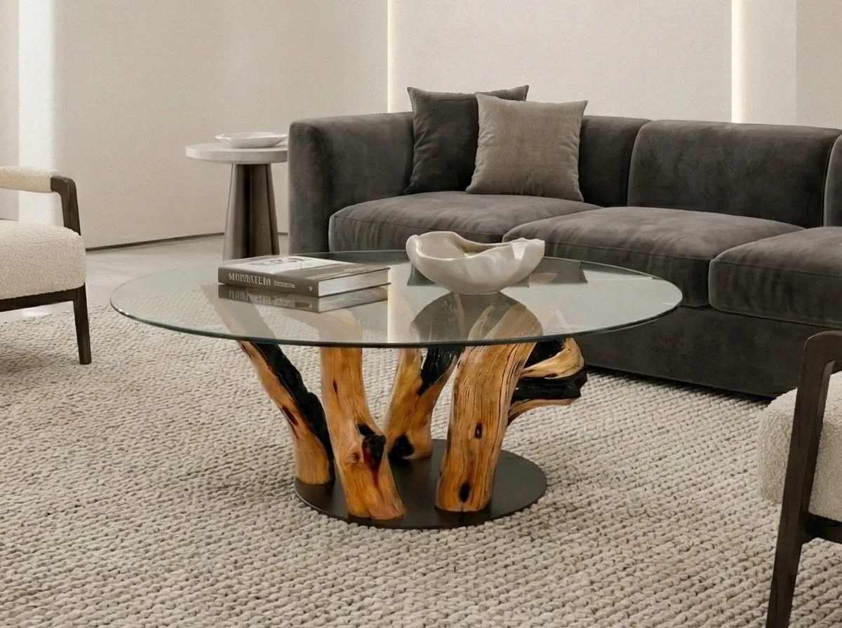 Fired Forest in a styled interior